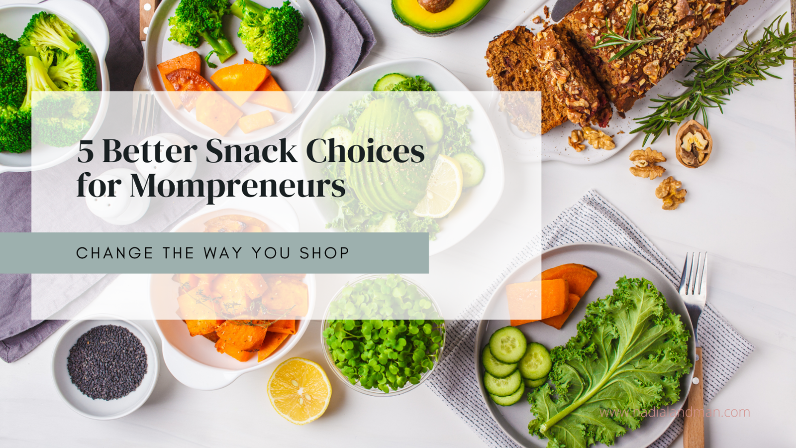 5 Better Snack Choices for Mompreneurs on the Move